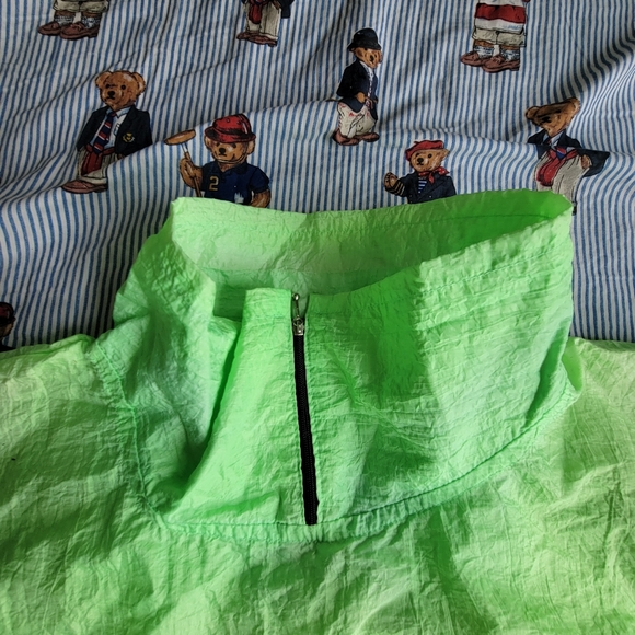 Vintage 90s surfer side surf wear pullover jacket men's xlarge - Picture 4 of 11